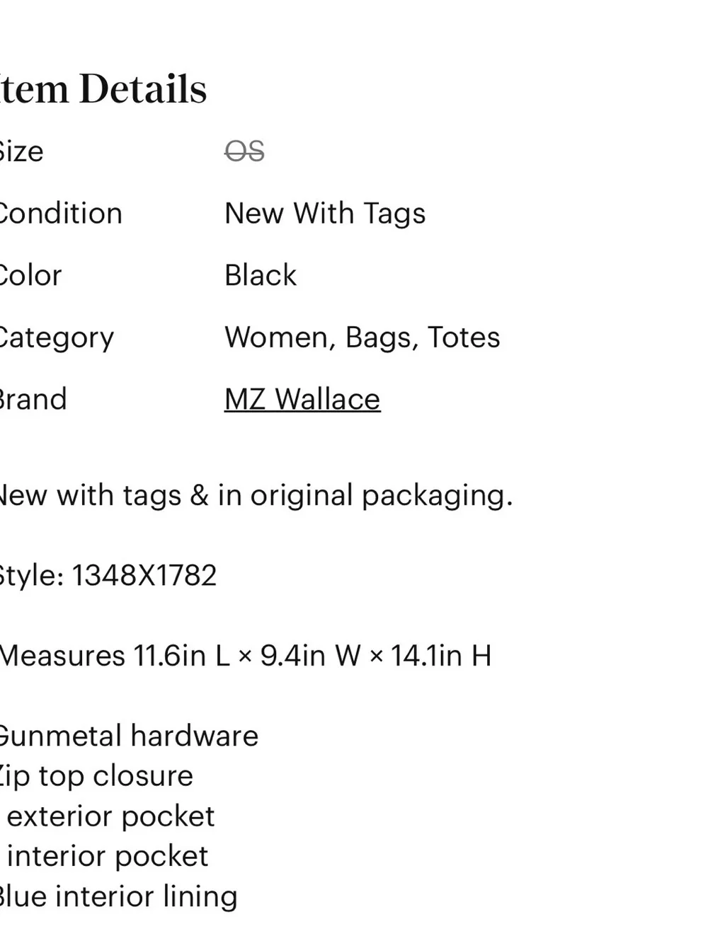 MZ Wallace Packable Market Tote